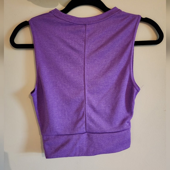 Nike Dri-Fit Cropped Crossover Training Tank - Picture 2 of 4